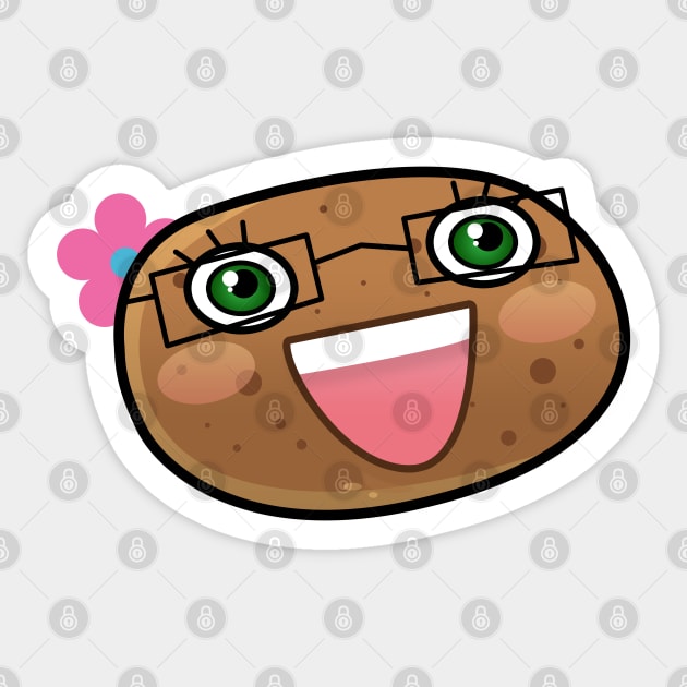 Potato Nomad Sticker by potatonomad